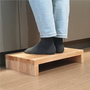 원목 키높이 싱크대 발판 주방 현관 사무실 책상 발받침대 디딤판 맞춤 제작