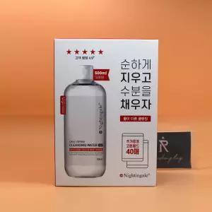 증정 나이팅게일 클렌징워터 딥 500ml + 코튼패드 40매 도매가능 수출