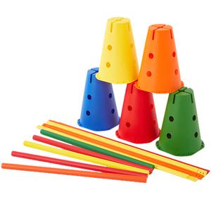 TK 아이소파 아이짐 롤링점프 놀이 유아 실내체육교구 점프 게임 원탑 네트바 봉 조합놀이가능