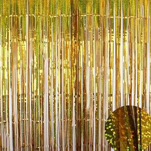 TK (6개) 파티은박커튼 홀로그램골드 유치원 어린이집 초등학생 만들기 미술 공작수업 키트