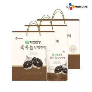 [신세계라이브쇼핑][CJ공식] 한뿌리 흑마늘 달임진액 24포 3박스
