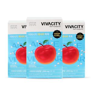 빙그레 건강tft 비바시티 애사비 톡톡 2.52g 30포 x3개