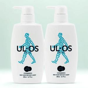 우르오스 바디 스킨 워시 500ml 2개 남성 올인원 클렌저