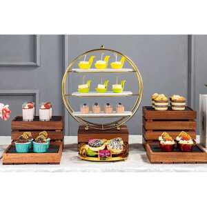 뷔페 나무 우드 접시 스시보드 파티 플레이팅 진열대