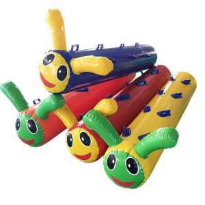 에어바운스 협동 달리기 긴풍선 대형 애벌레 단체게임