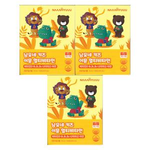 남유네 키즈 이뮨 멀티비타민 10ml x 30포 3개 / 써클