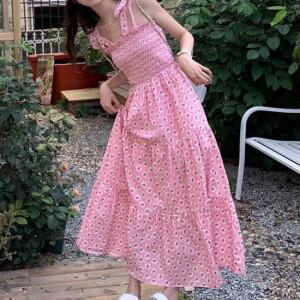 [오노마] ONM 코코비치 휴양지 원피스 여름 치마 롱 비치웨어 K1209