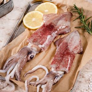 통찜용 급냉 한치 1kg (500g+500g) / 1팩 500g (7~13미)