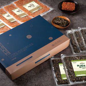 [하프클럽/훈훈한삼촌]식약동원 만나 1호 선물세트 (뱅어포 순5봉+청태 순5봉)