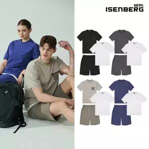 [최종가 NO세일]네파이젠벅  남여공용 셋업+반팔티셔츠, 총 3종 구성