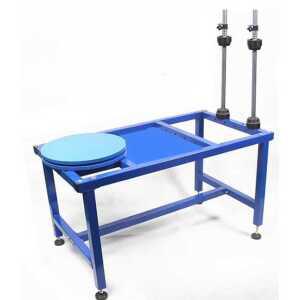 업소용 회전식 랩핑기 포장 필름 밴딩기 비닐 자동 커팅기 테이블