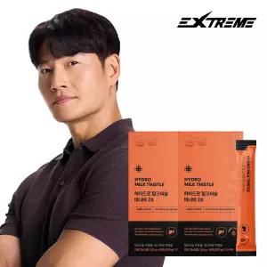 익스트림 하이드로 밀크씨슬 바나바 액상형 혈당케어 간영양제 15포 2박스