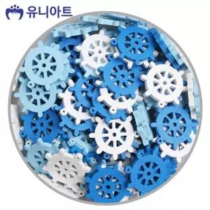 유니아트 (우드) 나무 모양비즈 77번 (통)/비즈/재료/데코/아트/컬러/공예