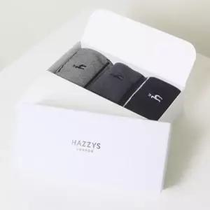 [헤지스](대구신세계)남성 스트라이프 양말 3종 세트 HJSS4F003N2