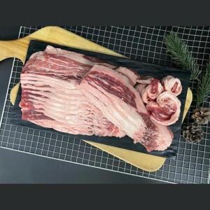 고소한 우삼겹 1kg 구이용 샤브샤브용 소고기 캠핑고기