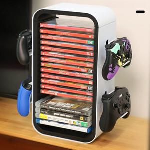 게임팩 보관함 플스CD 정리 선반 디스크 랙 시디 홀더