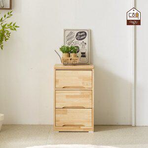 [다하미가구]듀나스 400 고무나무 원목 3단 4단 5단 틈새 슬림 수납장 서랍장