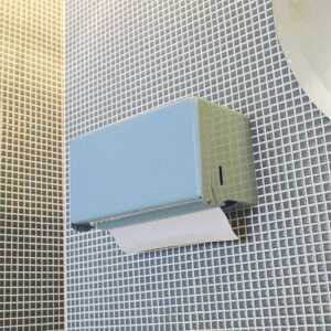 화장실 핸드타월 케이스 벽걸이 파우더 빈티지 레트로