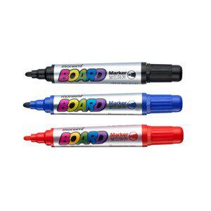 모나미 보드마카 둥근닙 12개입 화이트보드 마카 대용량