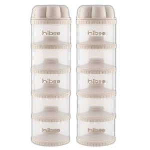 하이비 아기 분유 케이스 통 휴대용 보관통 5단 X2개