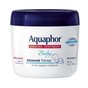 아쿠아퍼 피부 완화 연고 크림 어드밴스드 베이비 Aquaphor Baby Healing Ointment Advanced Therapy 14 Oz Jar