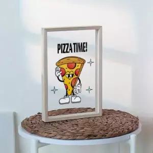 [보리보리/아트박스 POOM]아트박스/꾸밈 dc911-우드투명액자20X30_피자타임