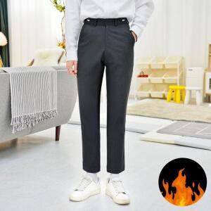 [QN2U444W_56]스판 차콜 남자슬랙스 교복바지
