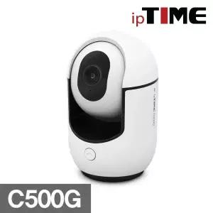 IPTIME C500G IP카메라 500만화소 홈CCTV 양방향 음성대화 PT컨트롤 120도 화각 야간조명 감지영역설정 가능