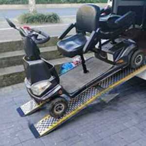 경사로사다리 계단 현관 문턱 진입판 점포 오르막 발판 100x21.5cm