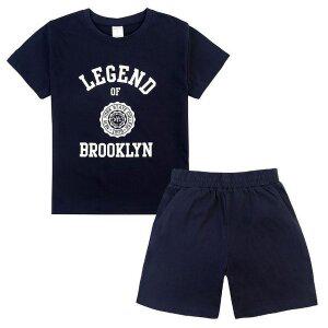 룰루모어 브루클린 네이비 LU123 여름 상하복 2종세트 (WFI0QVI)