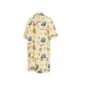 스폰지밥X카카오프렌즈 쿨링 프렌즈 파자마 남성용