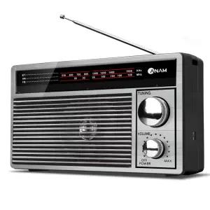 레트로 감성 블루투스 스피커 라디오 FM AM 아날로그 안테나 포터블 C타입 충전식 휴대용 등산 캠핑 낚시