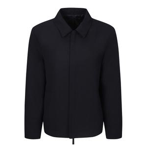 [지이크] 울블렌디드 카라 블루종 네이비 (PHMAH6004)