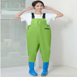 옷 여성 갯벌체험 갯벌 고무바지 가슴장화 해루질