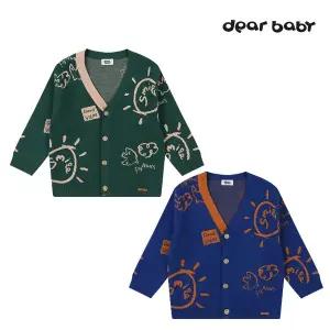 [보리보리/아가방]로잉낙서가디건(BLUE,GREEN)_01P531402