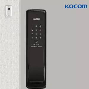 코콤 KDL-HP750S 무타공 푸시풀 디지털도어락 현관문 도어락 번호키
