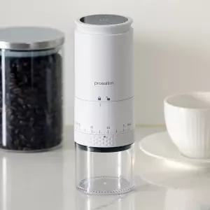 프로살림 전동 커피 그라인더 자동 원두 분쇄기 무선 휴대용 가정용