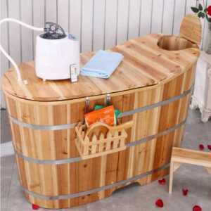 나무 반신욕기 간이욕조 찜질방 목욕탕 히노키탕 편백 사우나