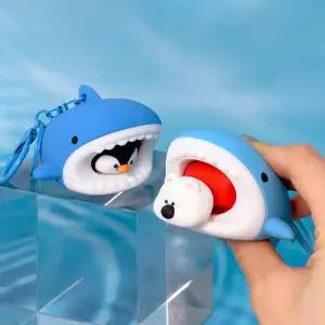 조선문방구 까꿍 상어 키링