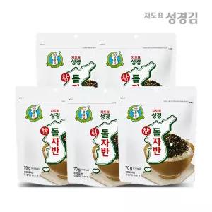지도표성경김 고소한 참돌자반 70g 5봉