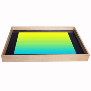 샌드아트판 모래 그림 교육용 성인용 미술놀이 diy1 칼라 초박형 박스 라이트 원목