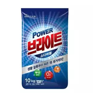 무궁화 파워 브라이트 가루세제 겸용 리필 10kg 1개