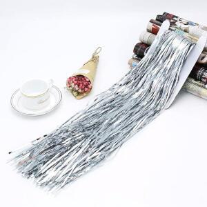 은박 커튼 러블파티 수술 실버