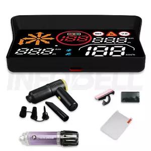 아이나비 AIR HUD 에어 허드 어플 연동 헤드 업 디스플레이 자동차 차량 차량용 네비 네비게이션 세트