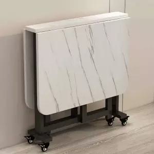 접는식탁 1인 접이식식탁 조립식 대형테이블 원룸