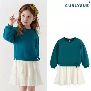 [보리보리/컬리수]플리츠 레이어드원피스 C213OPX14P