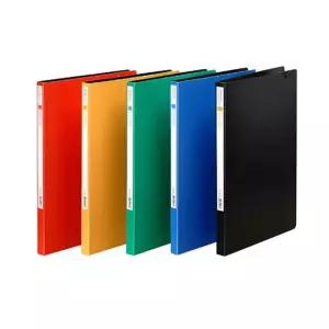 문화 PP 멀티스프링화일 하트클립 F403-7/정리/스프링/레버/클립/클리어/정부/서류/종이/박스/파우치