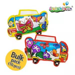 [ME5M2O64_58]컬러룬 꾸미기 색칠 풍선 입체 완구 10인