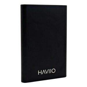 하비오 2.5인치 휴대용 외장 하드 드라이브 HDD USB 3.0(PC, Mac, 노트북, PS4, Xbox One, Xbox Series X(750GB, 검은색)용