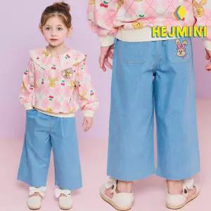 [헤이미니] 스윗와이드해지데님팬츠